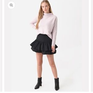 RHODE TIERED RUFFLE ELINOR BUBBLE MINI SKIRT SIZE LARGE NWT RETAIL $325.